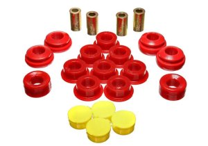 Acura RSX Control Arm Bushing Set - Rear - Energy Suspension - Performance Polyurethane - Red - `02-`04